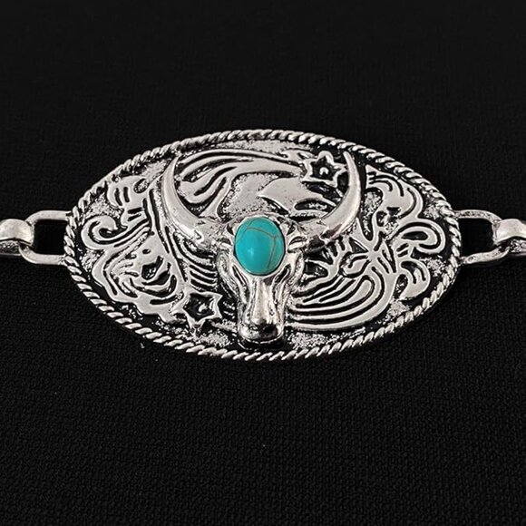 Cowgirl metal belt main image 6